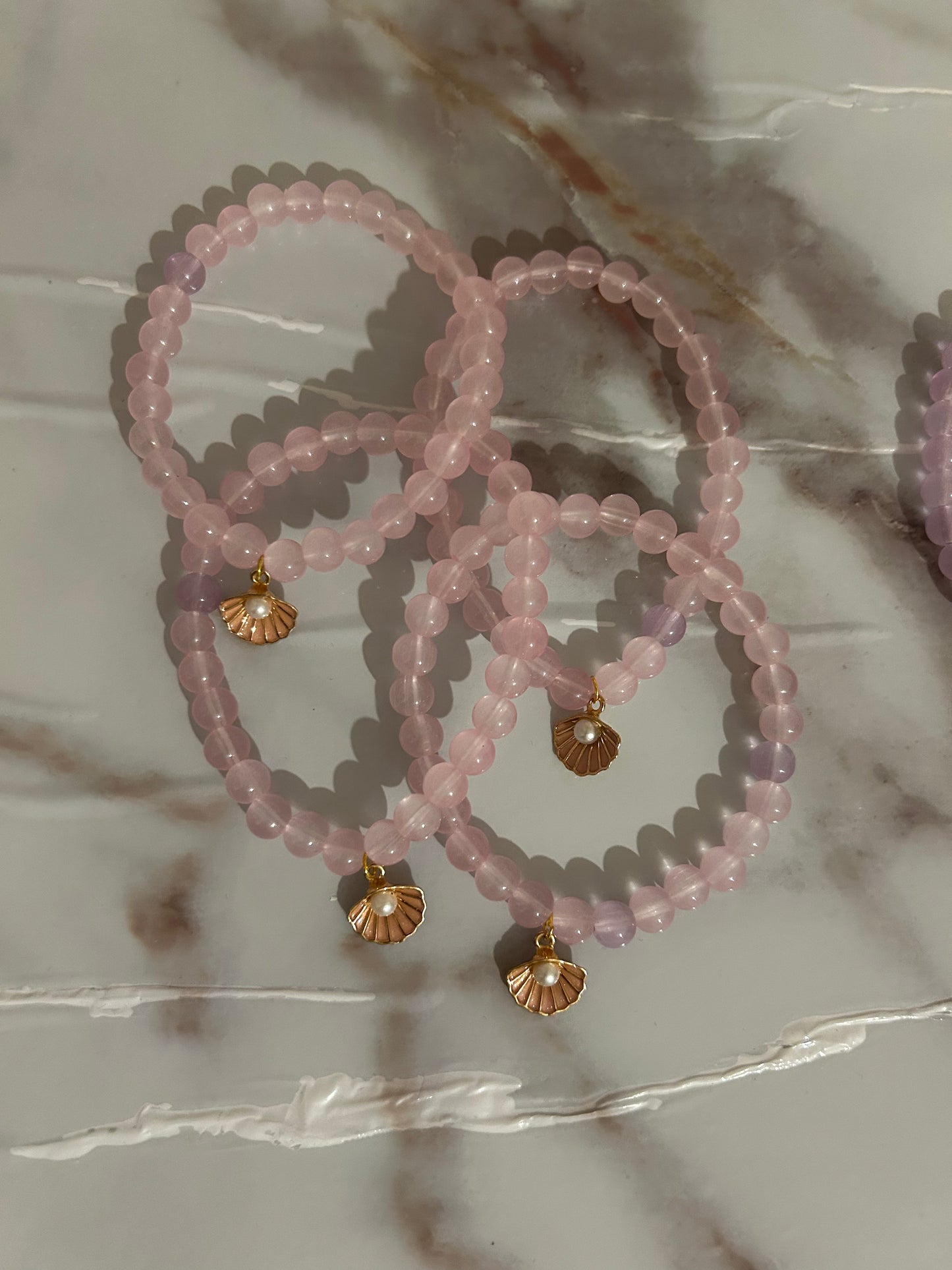 Shell anklets