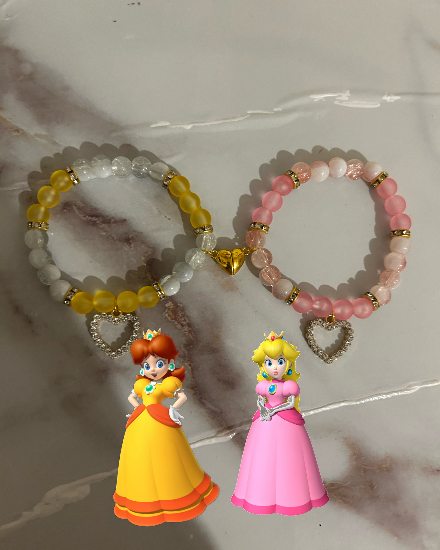 Daisy and Peach